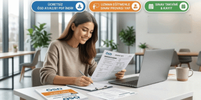 ösd a1 sınav örnekleri