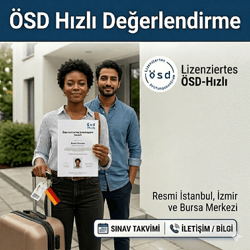 ÖSD sınav sonuçları hızlı değerlendirme süreci